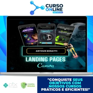 Landing Canva - Arthur Benatti